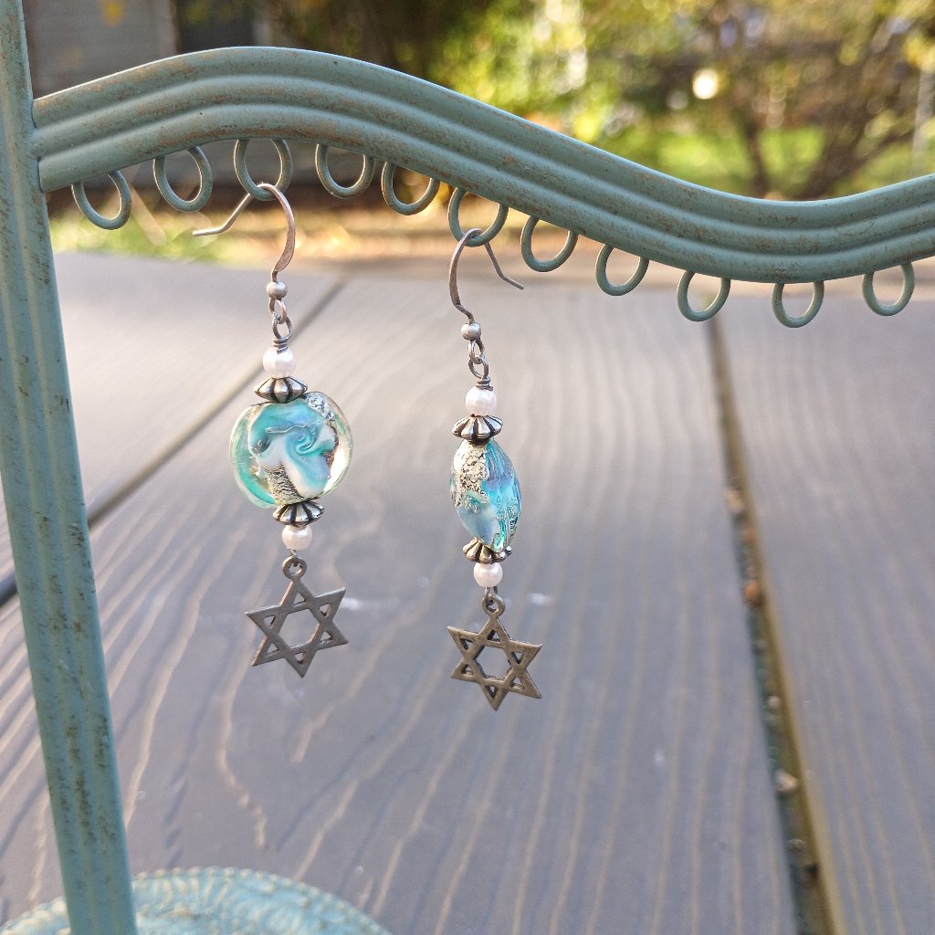 Star Of David Earrings